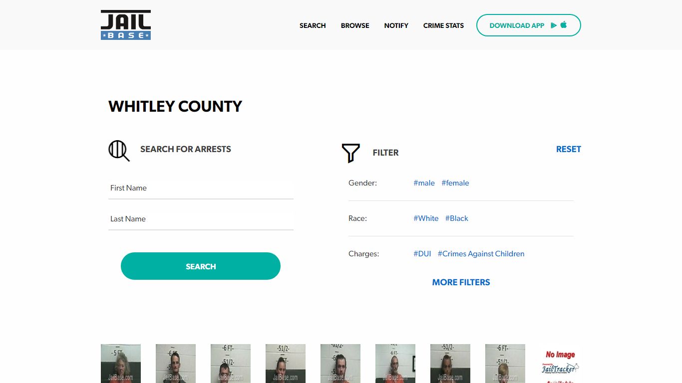 Whitley County Jail Inmate Search and Mugshots | JailBase